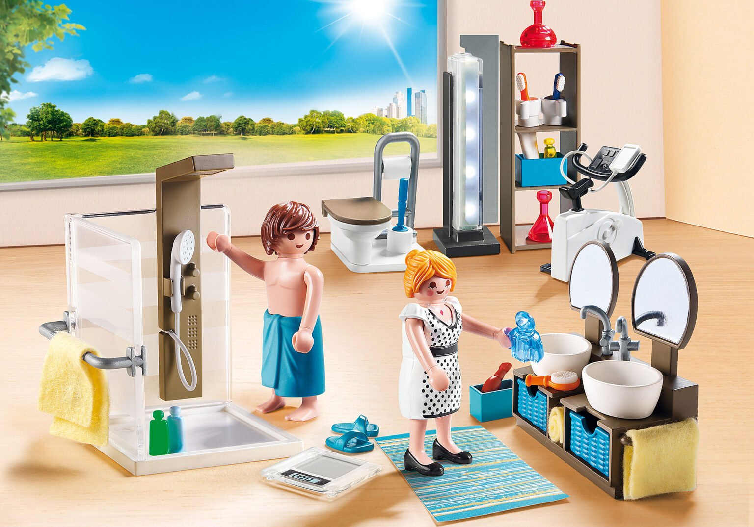 Playmobil 9268 Modern House Bathroom โมเดิร์นเฮ้าส์ ห้องน้ำ