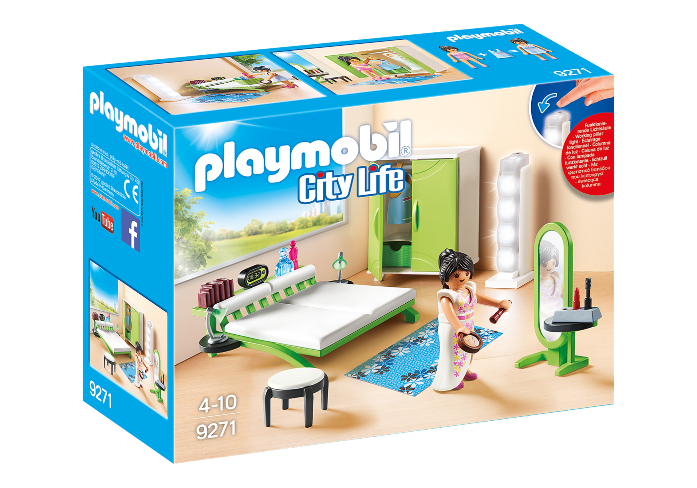 Alternative view of Playmobil 9271 Modern House Bedroom โมเดิร์นเฮ้าส์ ห้องนอน