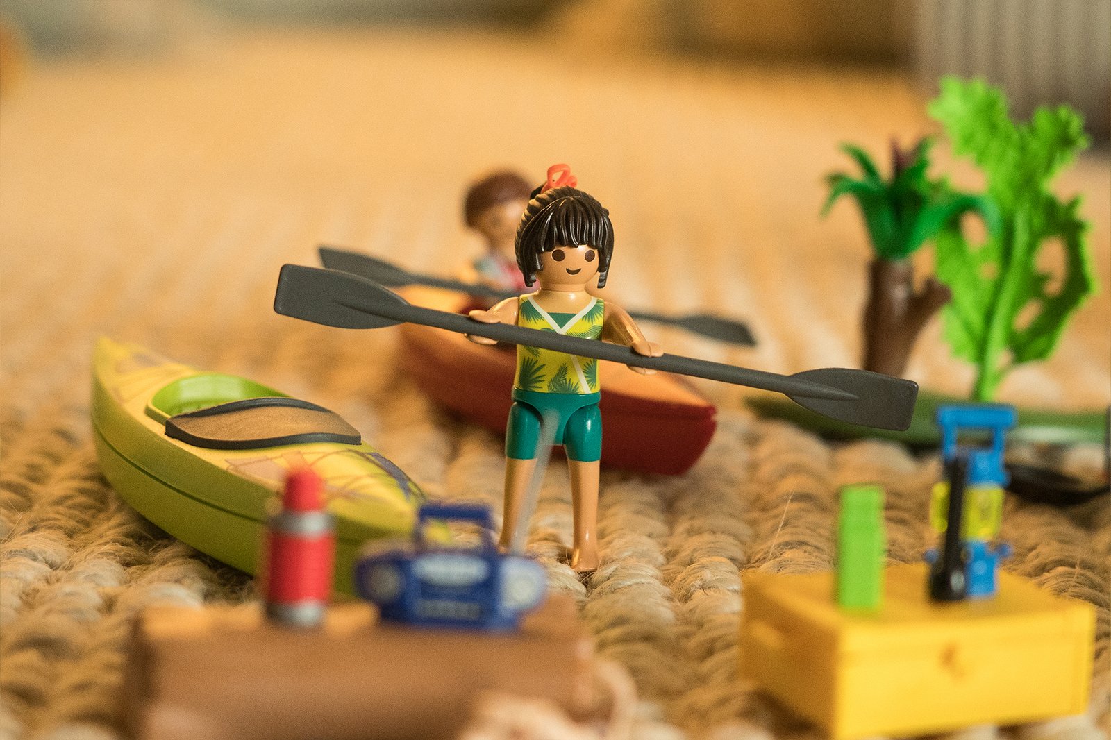 Playmobil 71425 Camping Campsite with Campfire แคมป์ปิ้ง ที่ตั้งแคมป์พร้อมแคมป์ไฟ - Image 6