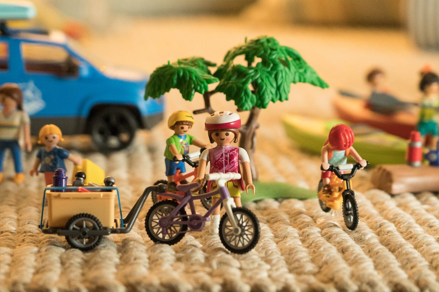 Playmobil 71426 Camping Mountain Bike Tour แคมป์ปิ้ง ทัวร์จักรยานเสือภูเขา - Image 7