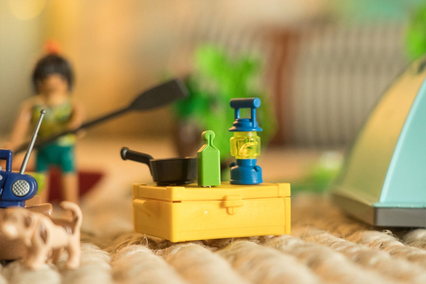 Playmobil 71425 Camping Campsite with Campfire แคมป์ปิ้ง ที่ตั้งแคมป์พร้อมแคมป์ไฟ - Image 9