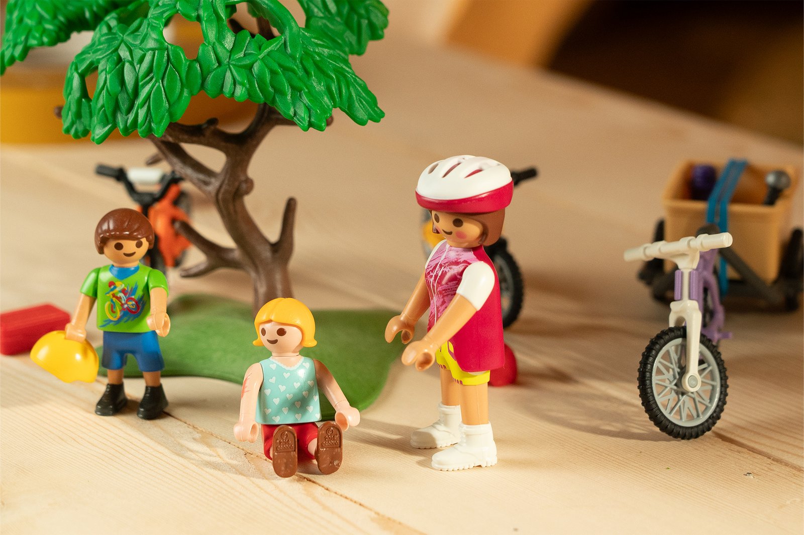 Playmobil 71426 Camping Mountain Bike Tour แคมป์ปิ้ง ทัวร์จักรยานเสือภูเขา - Image 9