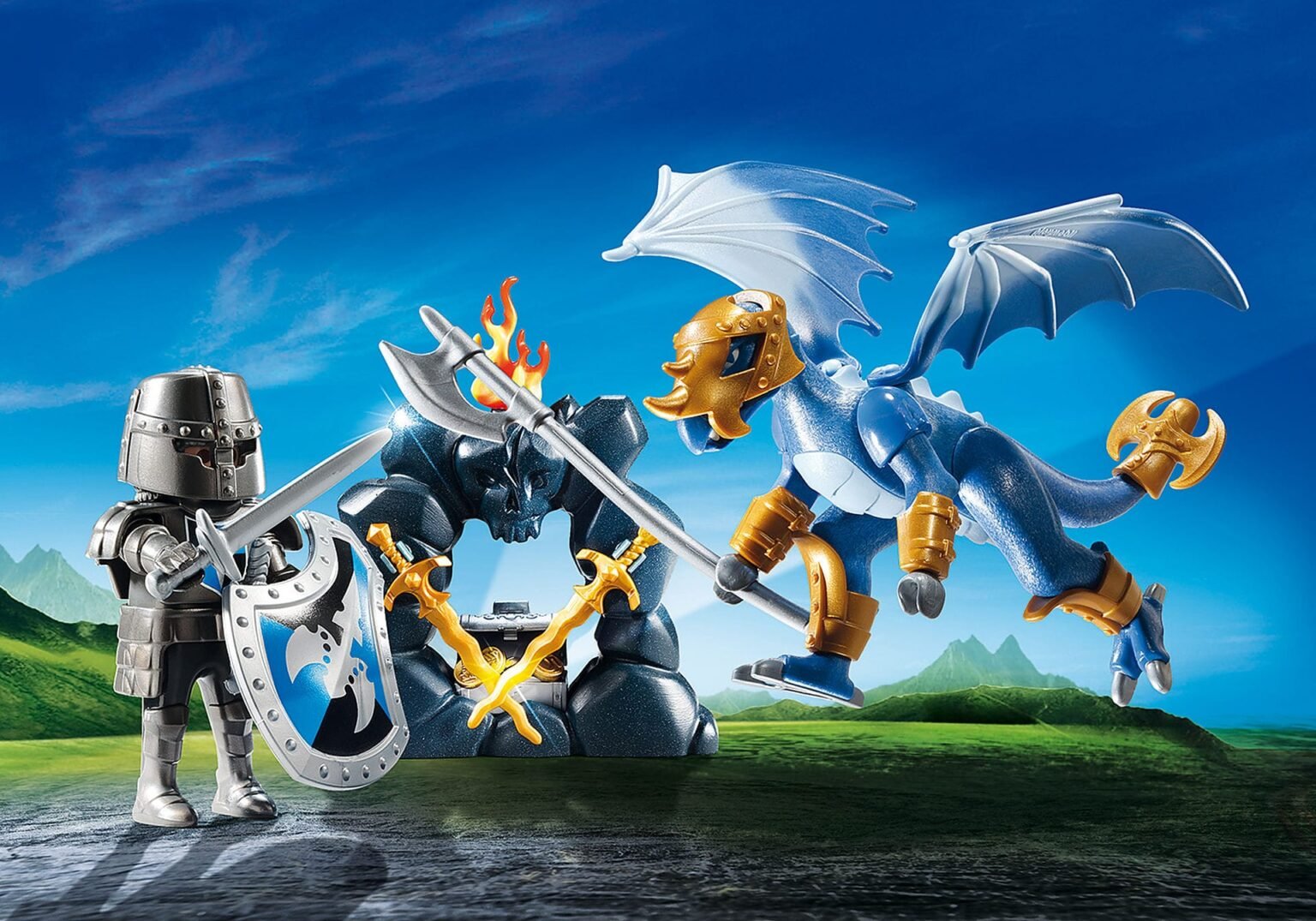 Playmobil 5657 Carry Case Dragon Knights เซ็ตกระเป๋าใหญ่ อัศวินมังกร