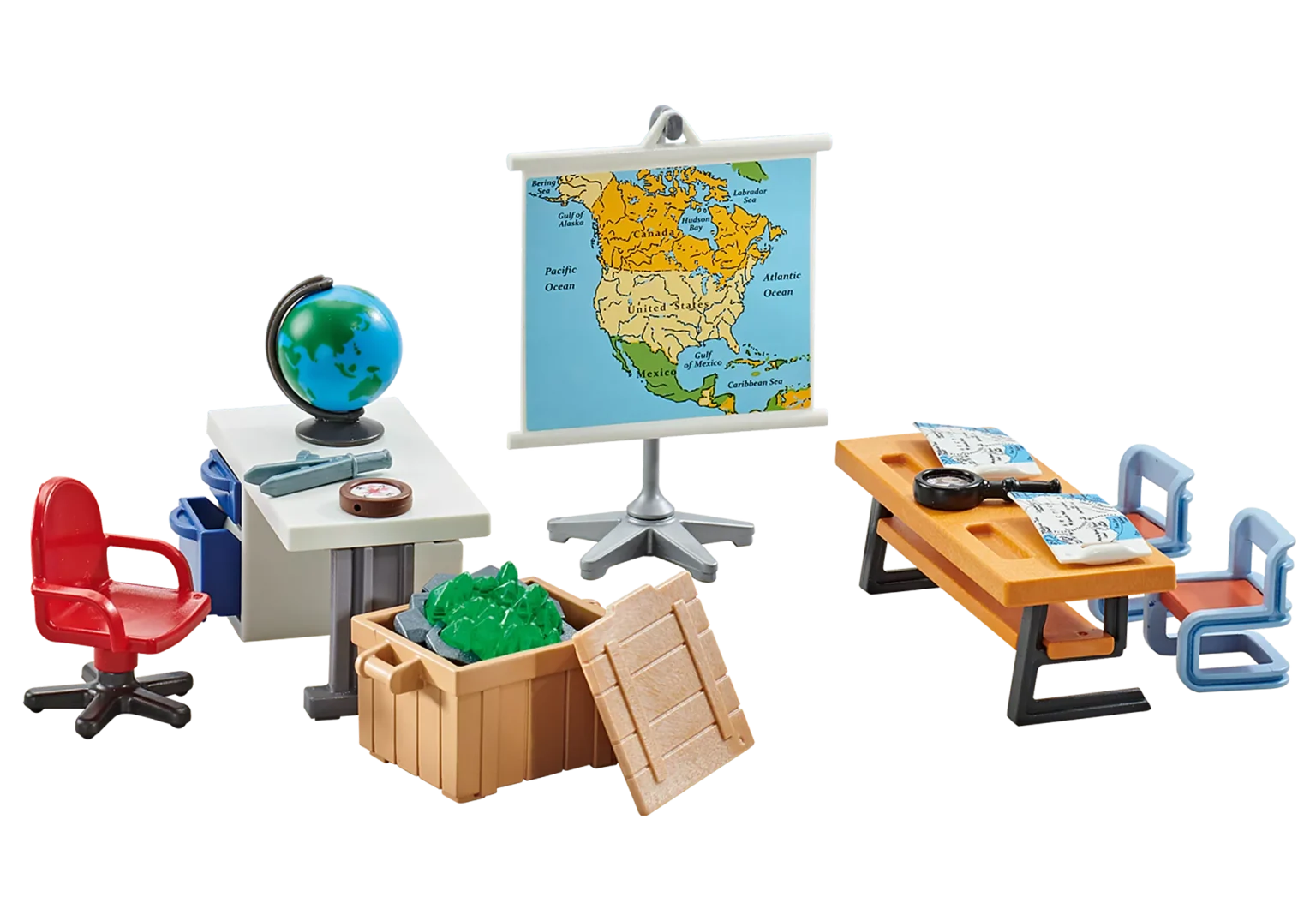 Playmobil 9810 PLAYMOBIL® PLUS Geography Class เอ็กซ์คลูซีฟ วิชาภูมิศาสตร์