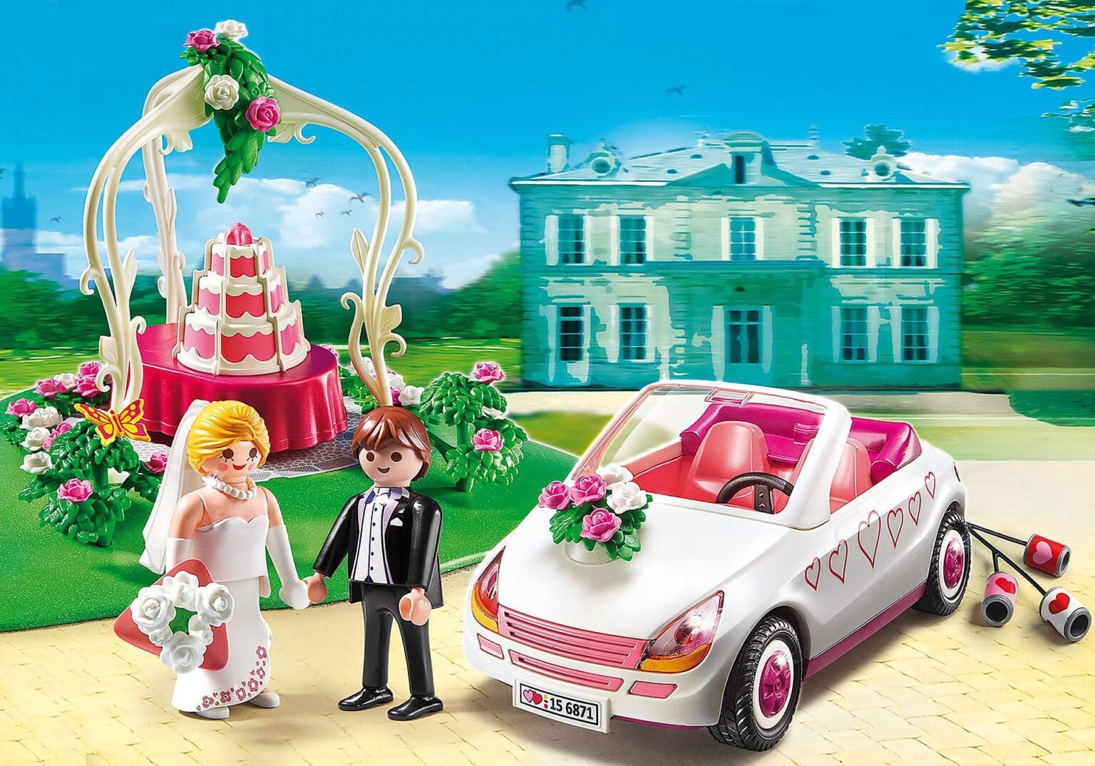 Playmobil 6871 StarterSets Wedding Celebration สตาร์ทเตอร์ คู่รักงานแต่ง