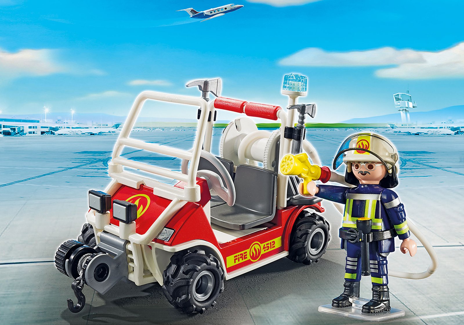 Playmobil 5398 City Action Fire Quad ซิตี้แอคชั่น รถดับเพลิงเล็ก