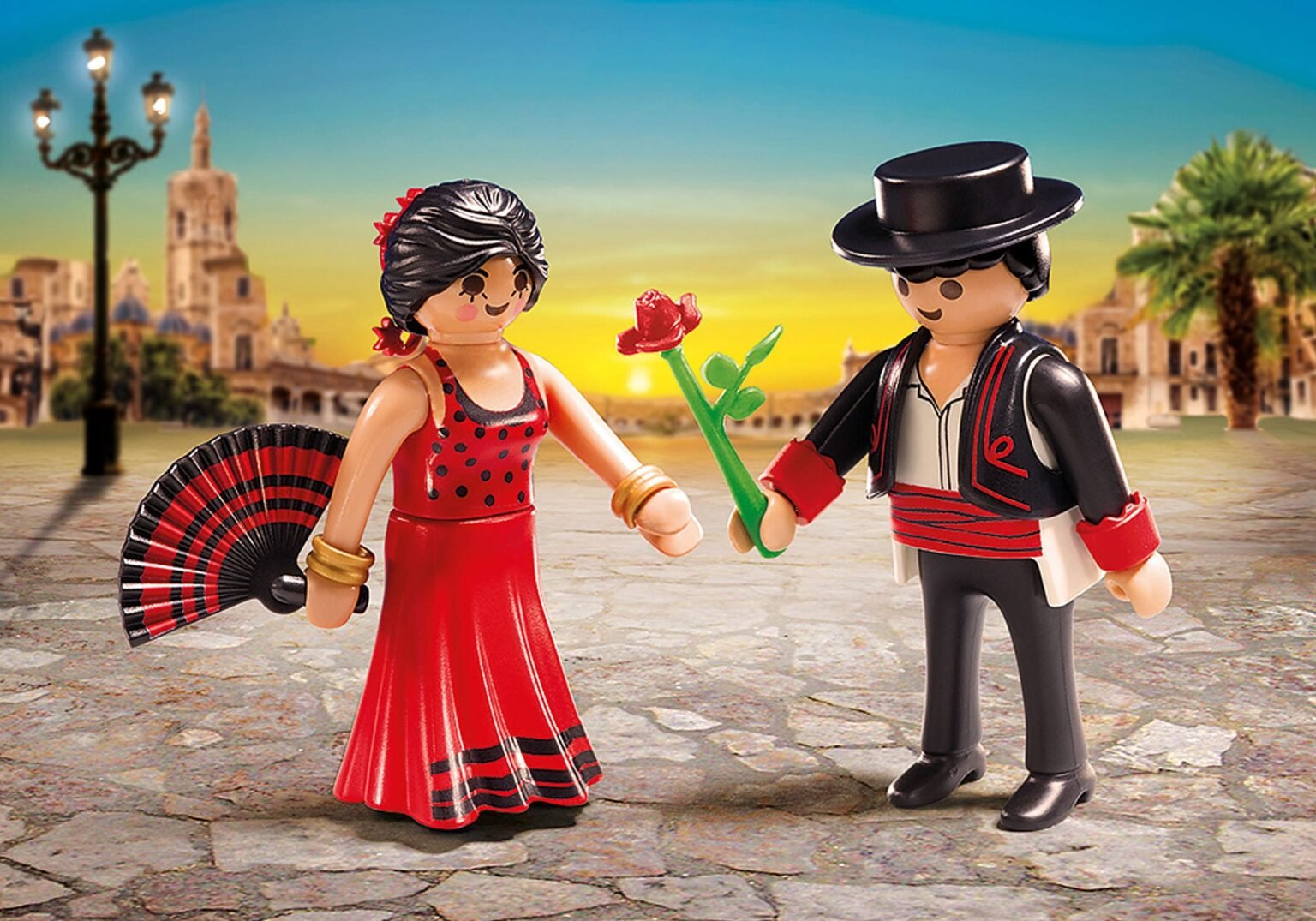 Playmobil 6845 Duo Packs Flamenco Dancers ดูโอ้ นักเต้นสเปนฟลามิงโก้