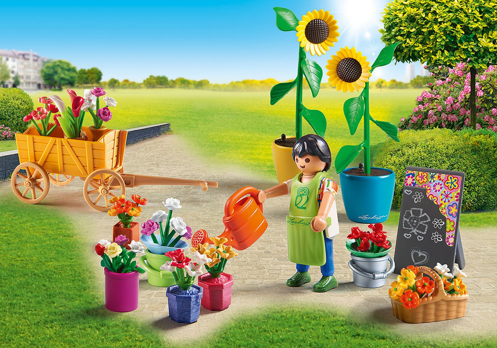 Playmobil 9082 Shopping Florist ช้อปปิ้ง คนขายดอกไม้