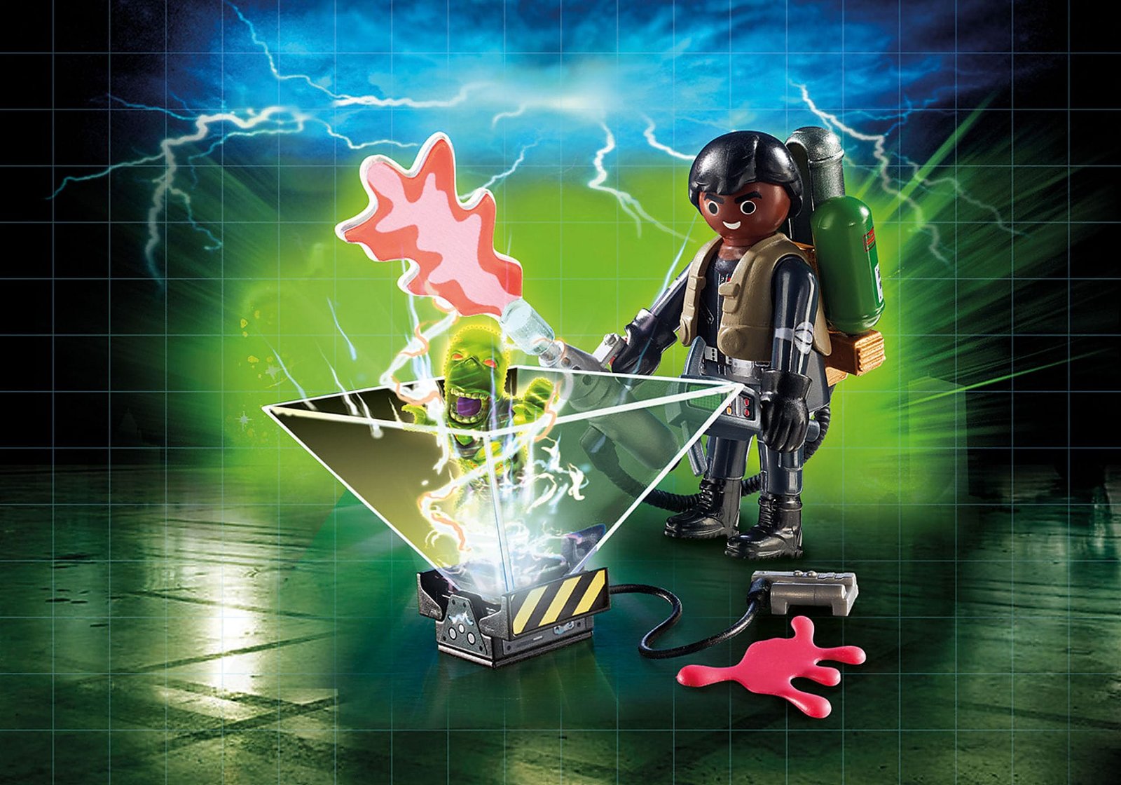 Playmobil 9349 Ghostbuster Winston Zeddemore โกสท์บัสเตอร์ ซีดเดเมอร์