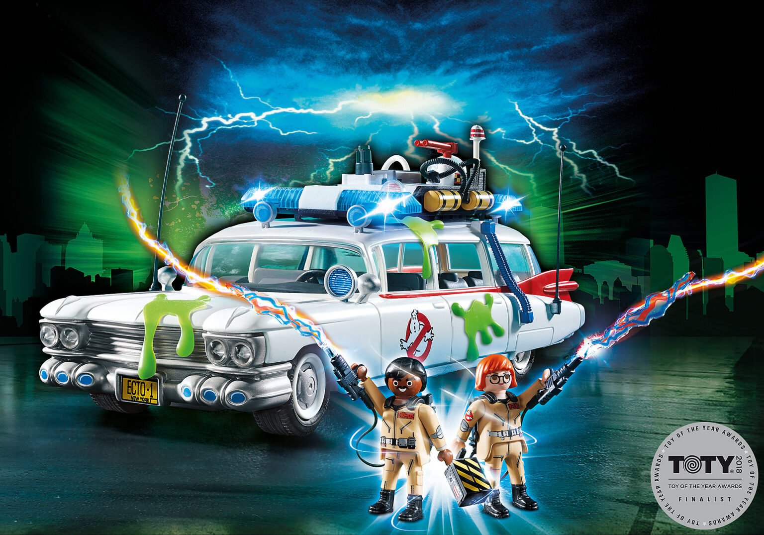 Playmobil 9220 Ghostbusters™ Ecto-1 โกสท์บัสเตอร์ รถคาดิแลค-แอคโต้1