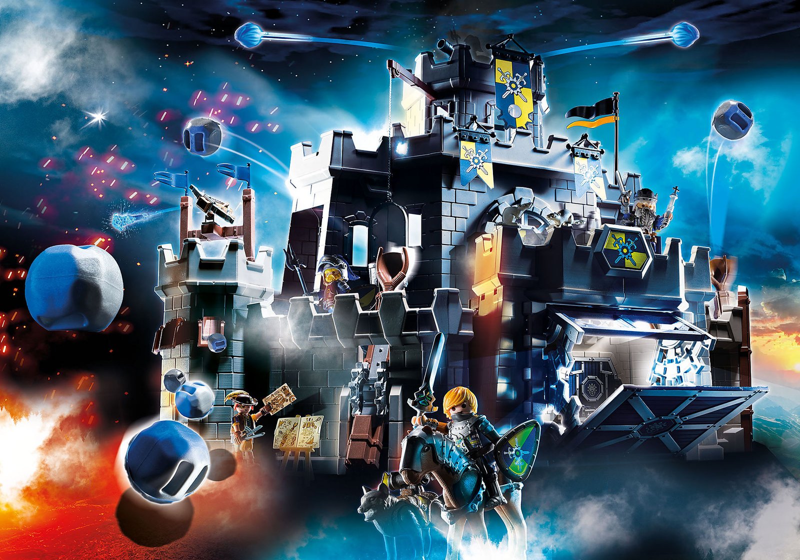 Playmobil 70220 Novelmore Grand Castle of Novelmore โนเวลมอร์ ปราสาทอัศวิน