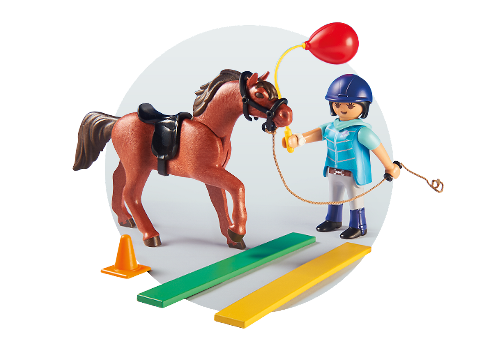 Playmobil 9259 Country Horse Therapist คันทรี สัตวแพทย์ และม้า - Image 5