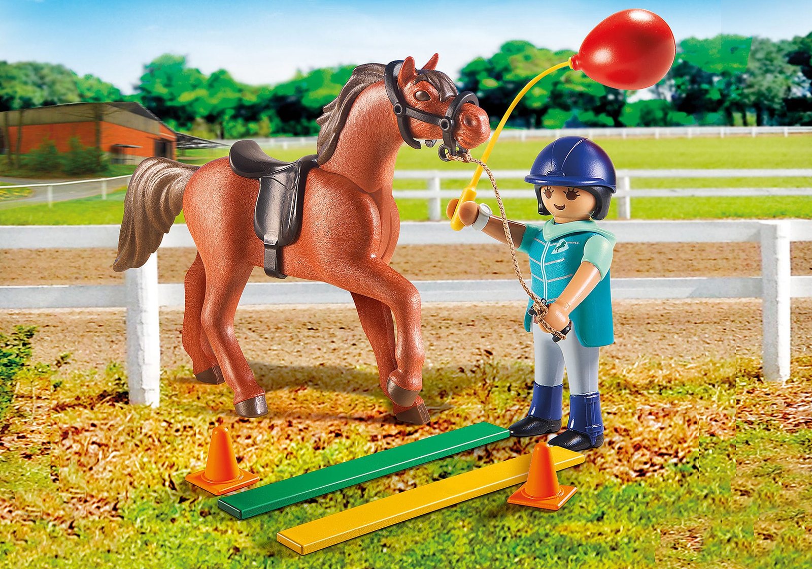Playmobil 9259 Country Horse Therapist คันทรี สัตวแพทย์ และม้า