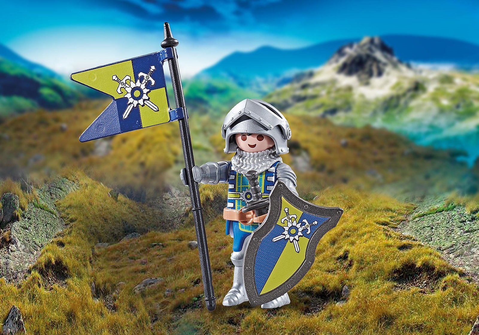 Playmobil 9835 Exclusive Knights of Novelmore Captain เอ็กซ์คลูซีฟ หัวหน้าอัศวินแห่งโนเวมอร์