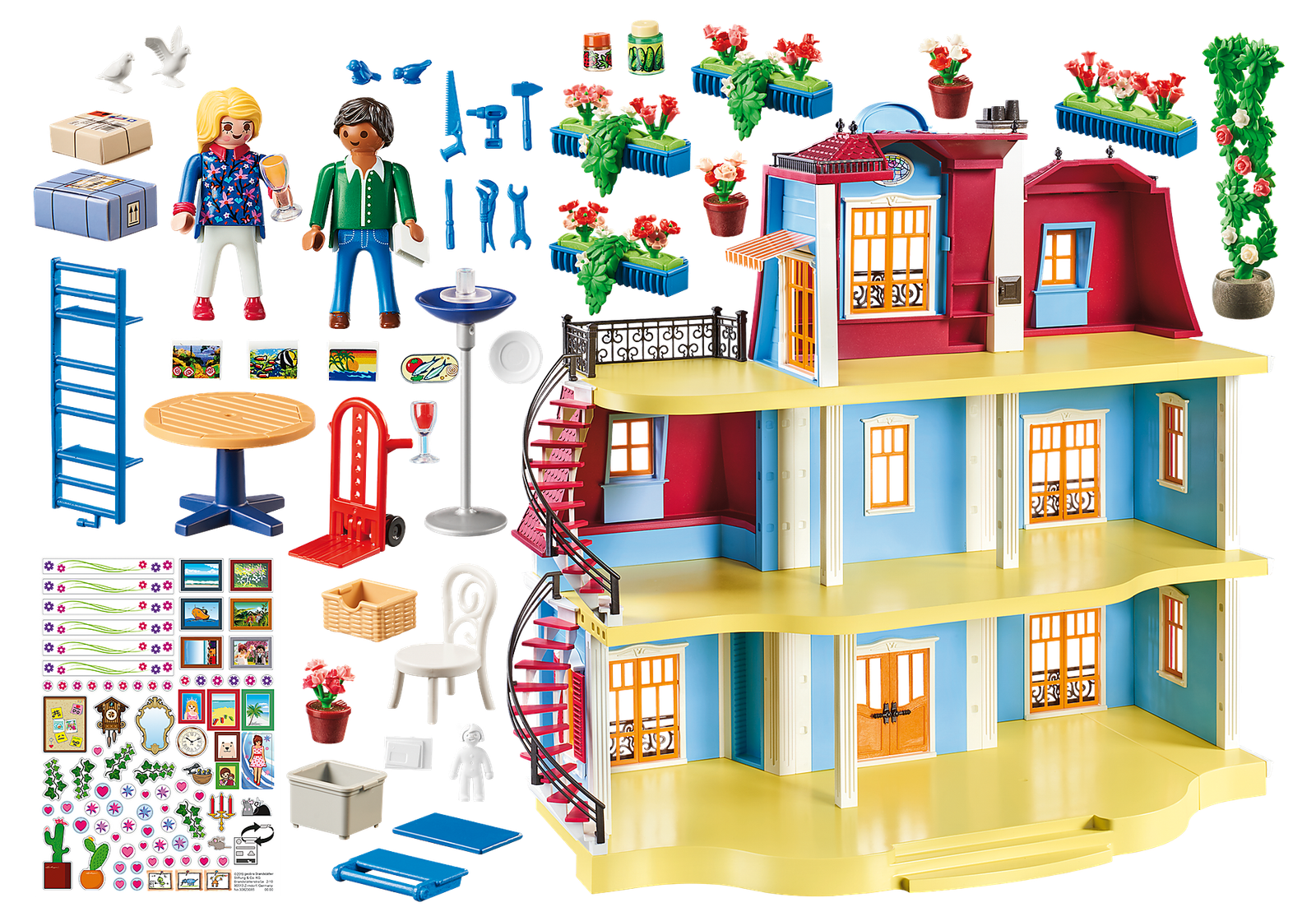 Playmobil 70205 Dollhouse Large Dollhouse ดอลล์เฮ้าส์ คฤหาสน์ - Image 3