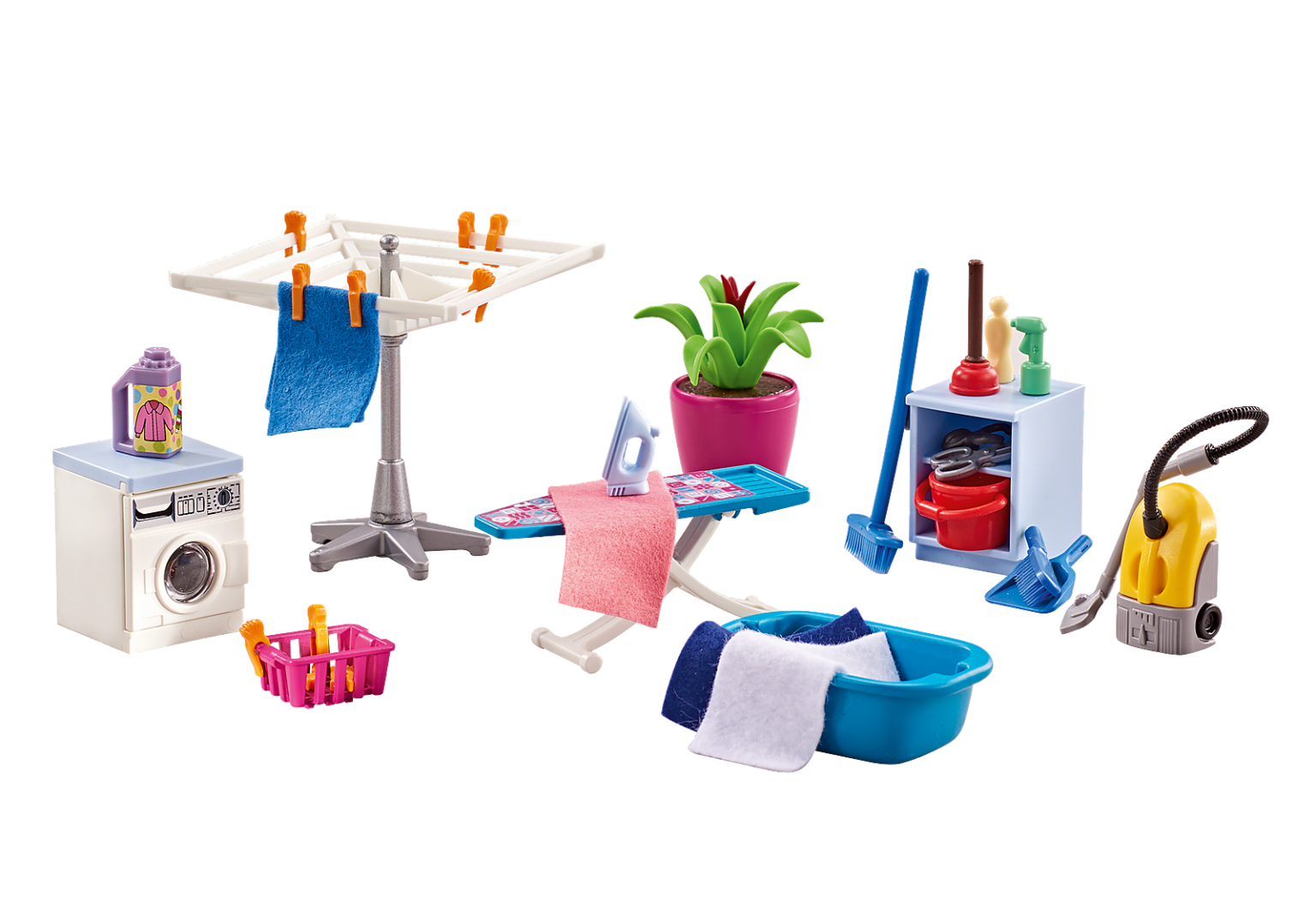 Playmobil 6557 Exclusive Laundry Room เอ็กซ์คลูซีฟ ห้องซักรีด