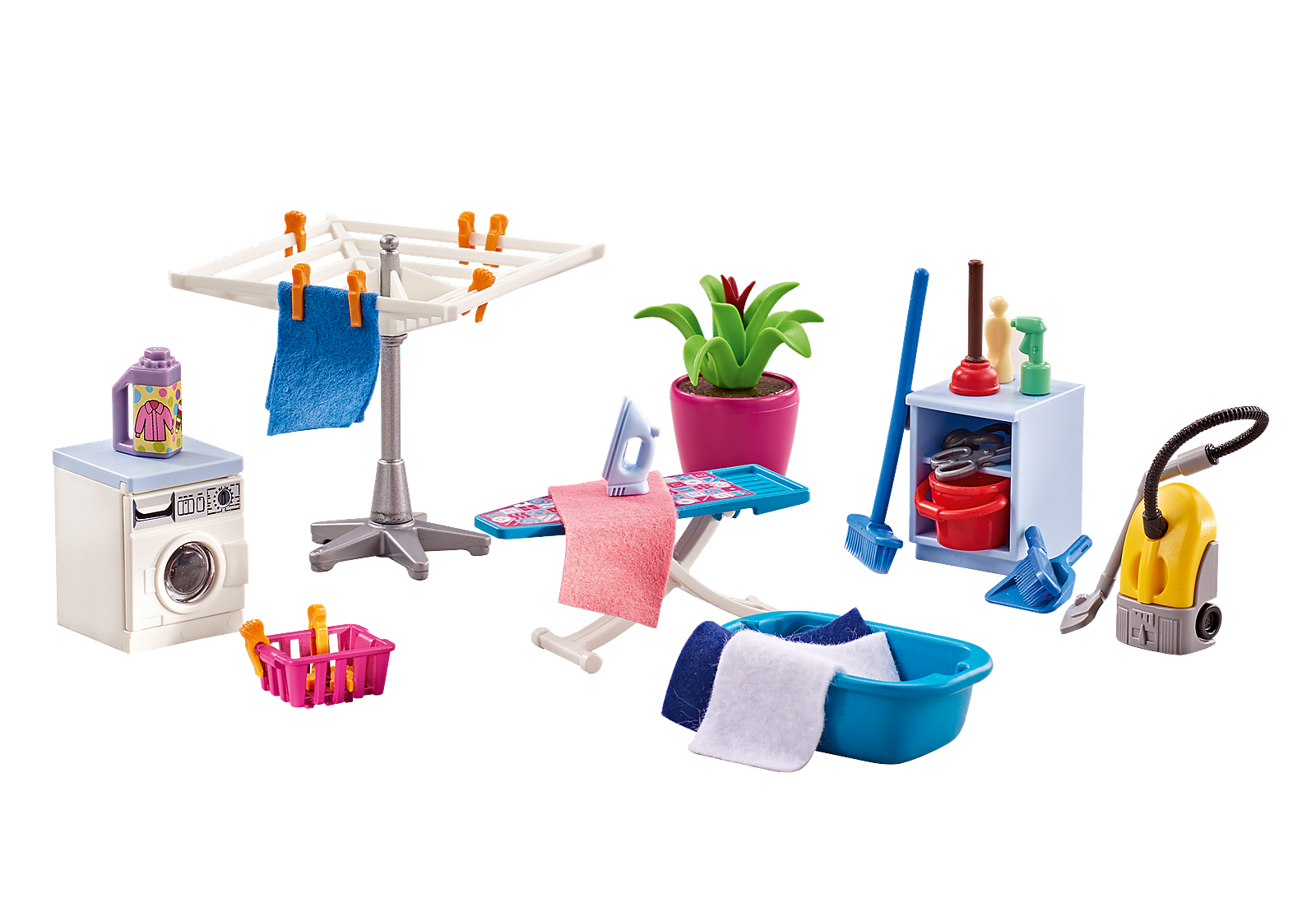 Playmobil 6557 Exclusive Laundry Room เอ็กซ์คลูซีฟ ห้องซักรีด