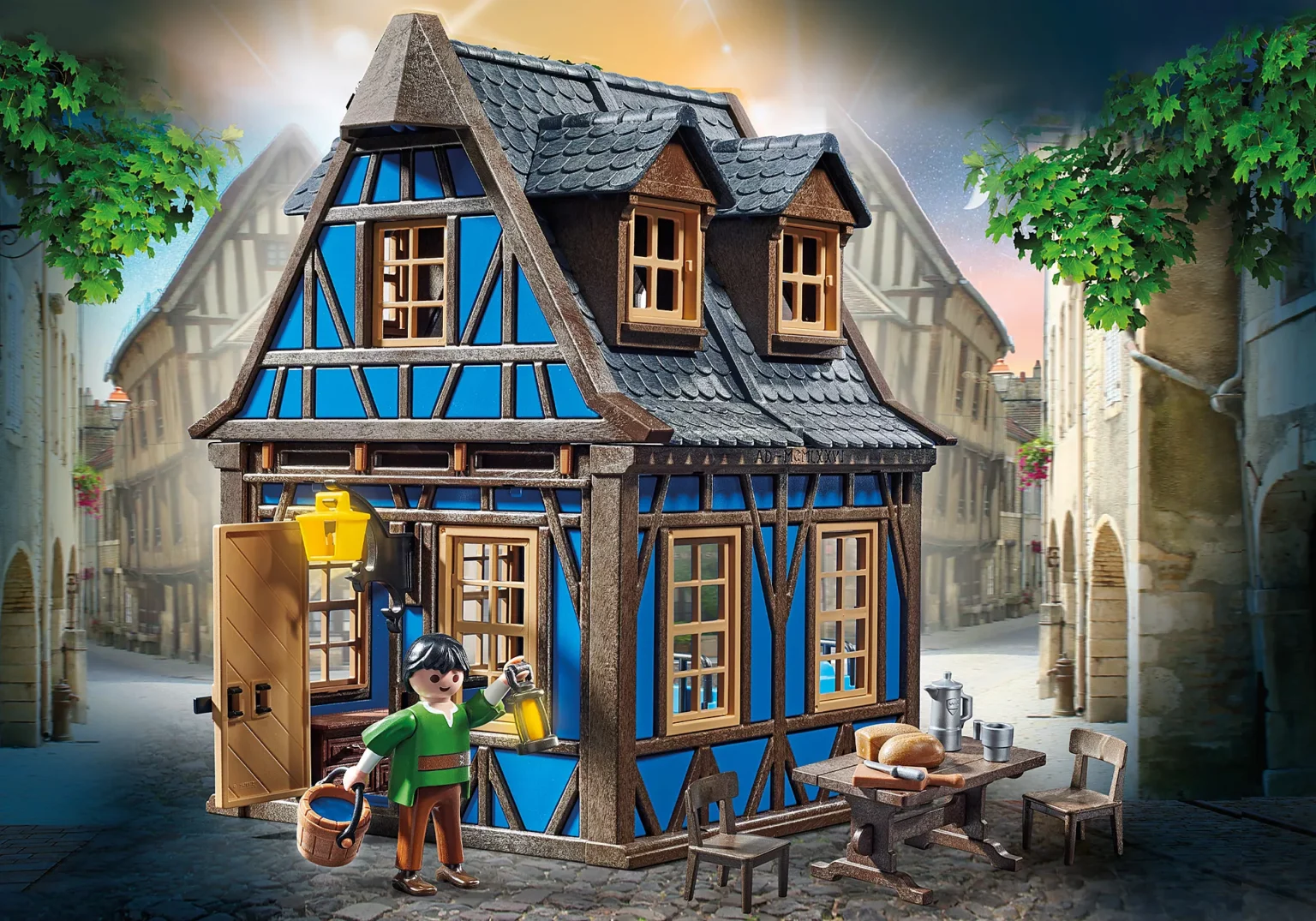 Playmobil 70958 PLAYMOBIL® PLUS Medieval Home 2 บ้านทิมเบอร์เฮ้าส์ 2