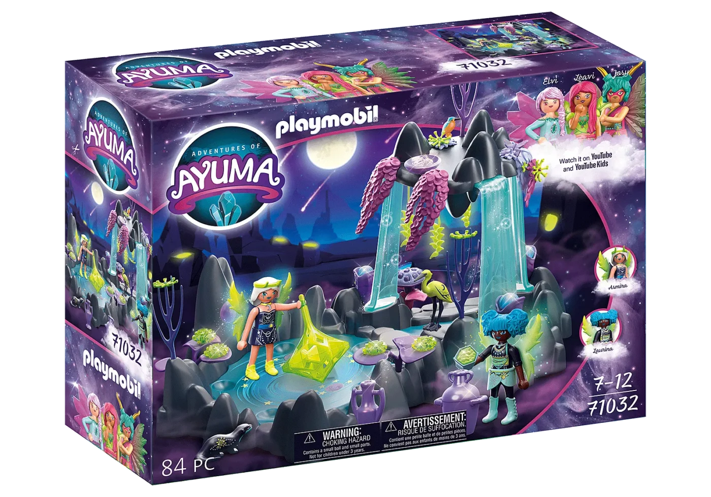 Alternative view of Playmobil 71032 Moon Fairy Spring อายูมา น้ำตกแห่งนางฟ้าแสงจันทร์