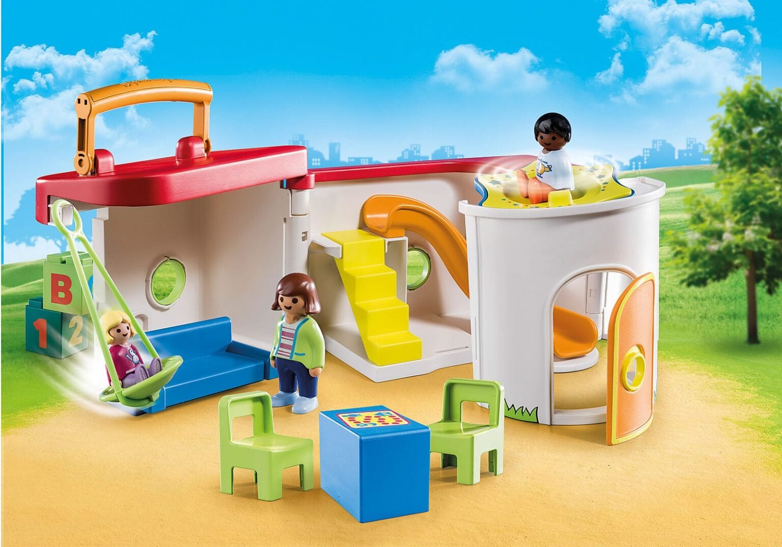 Playmobil 70399 1.2.3 My Take Along Preschool 123 โรงเรียนอนุบาลกระเป๋าหิ้ว
