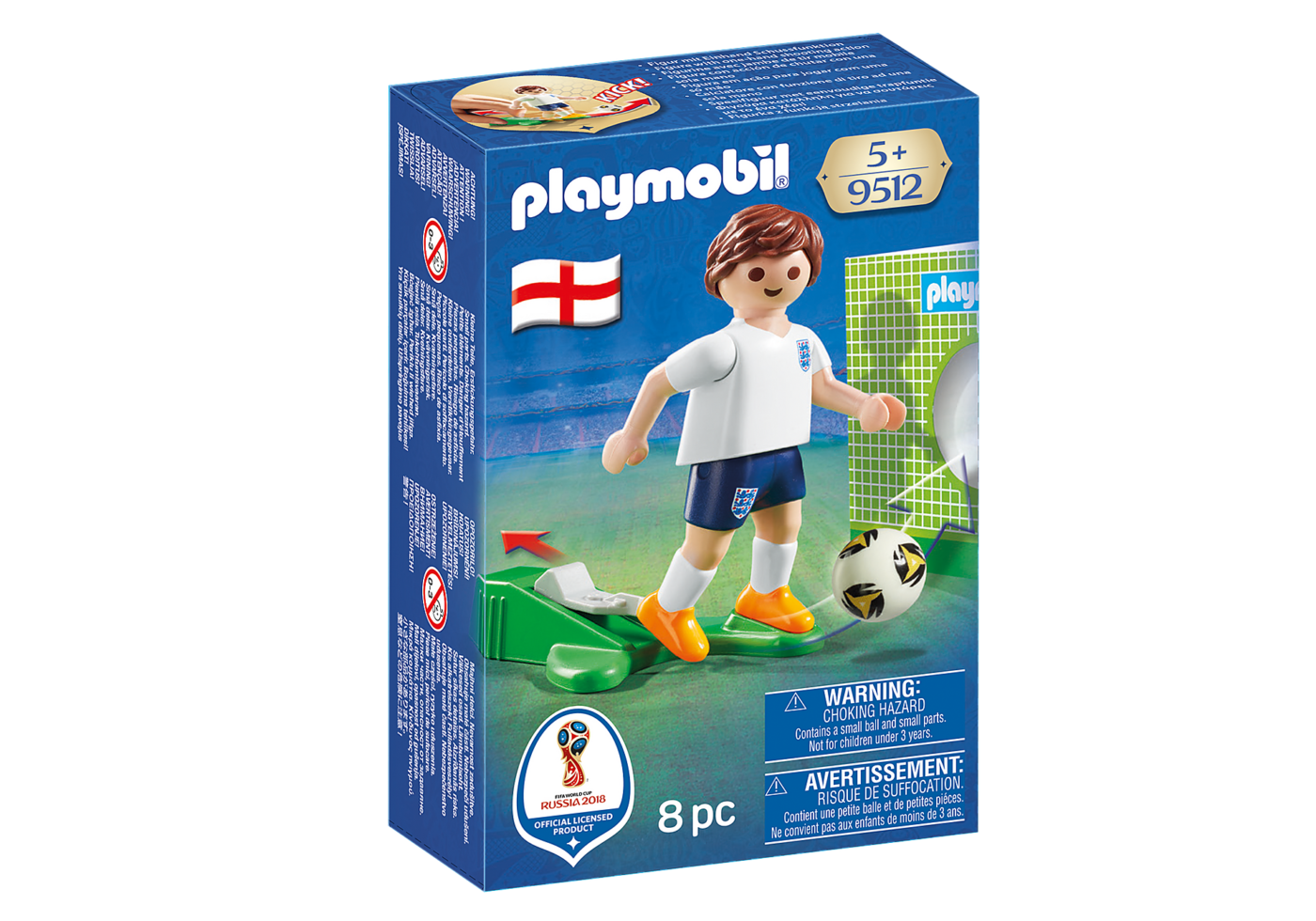 Alternative view of Playmobil 9512 FIFA National Team Player England ฟีฟ่า นักเตะทีมชาติอังกฤษ
