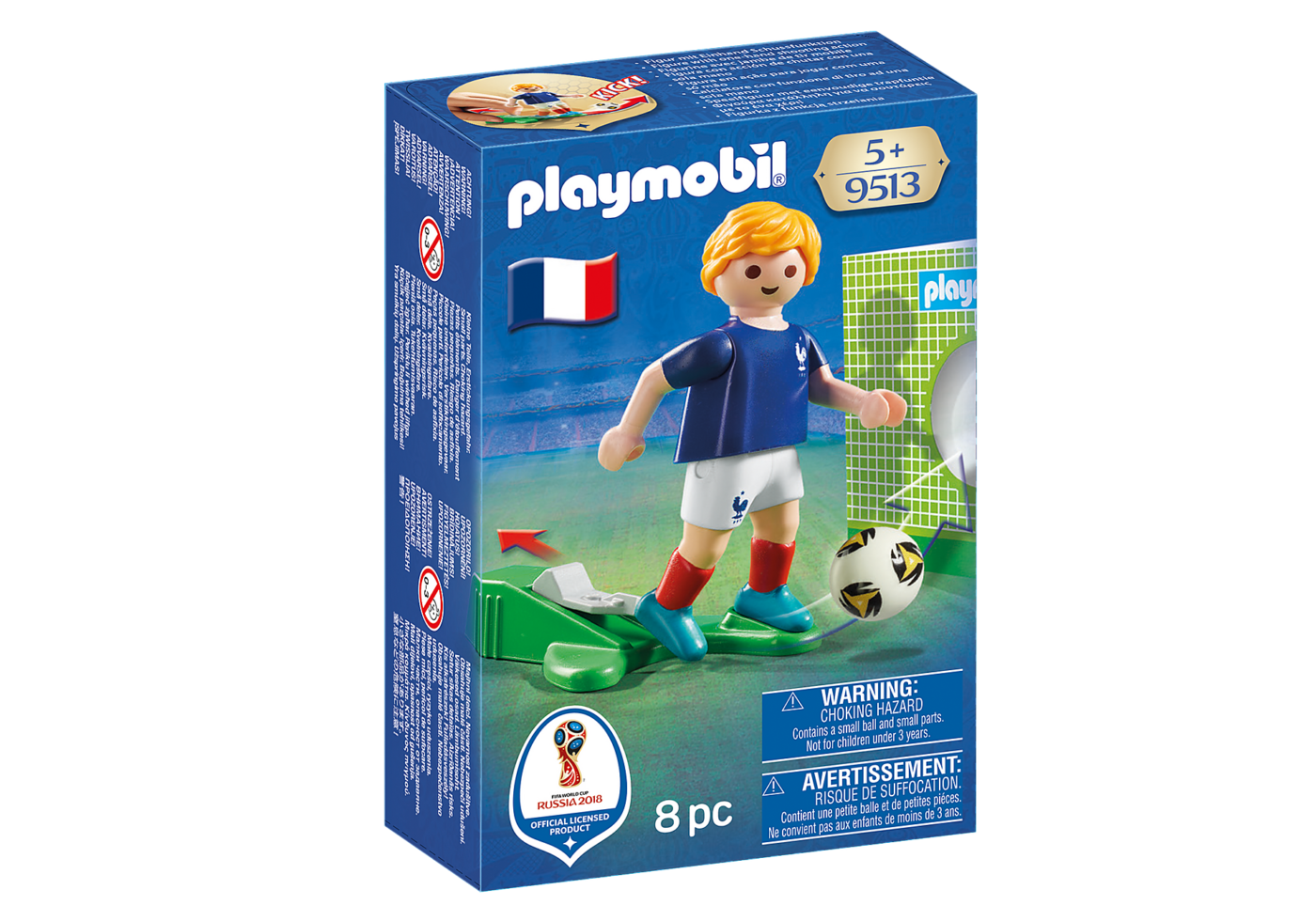 Alternative view of Playmobil 9513 National Team Player France ฟีฟ่า นักเตะทีมชาติฝรั่งเศส