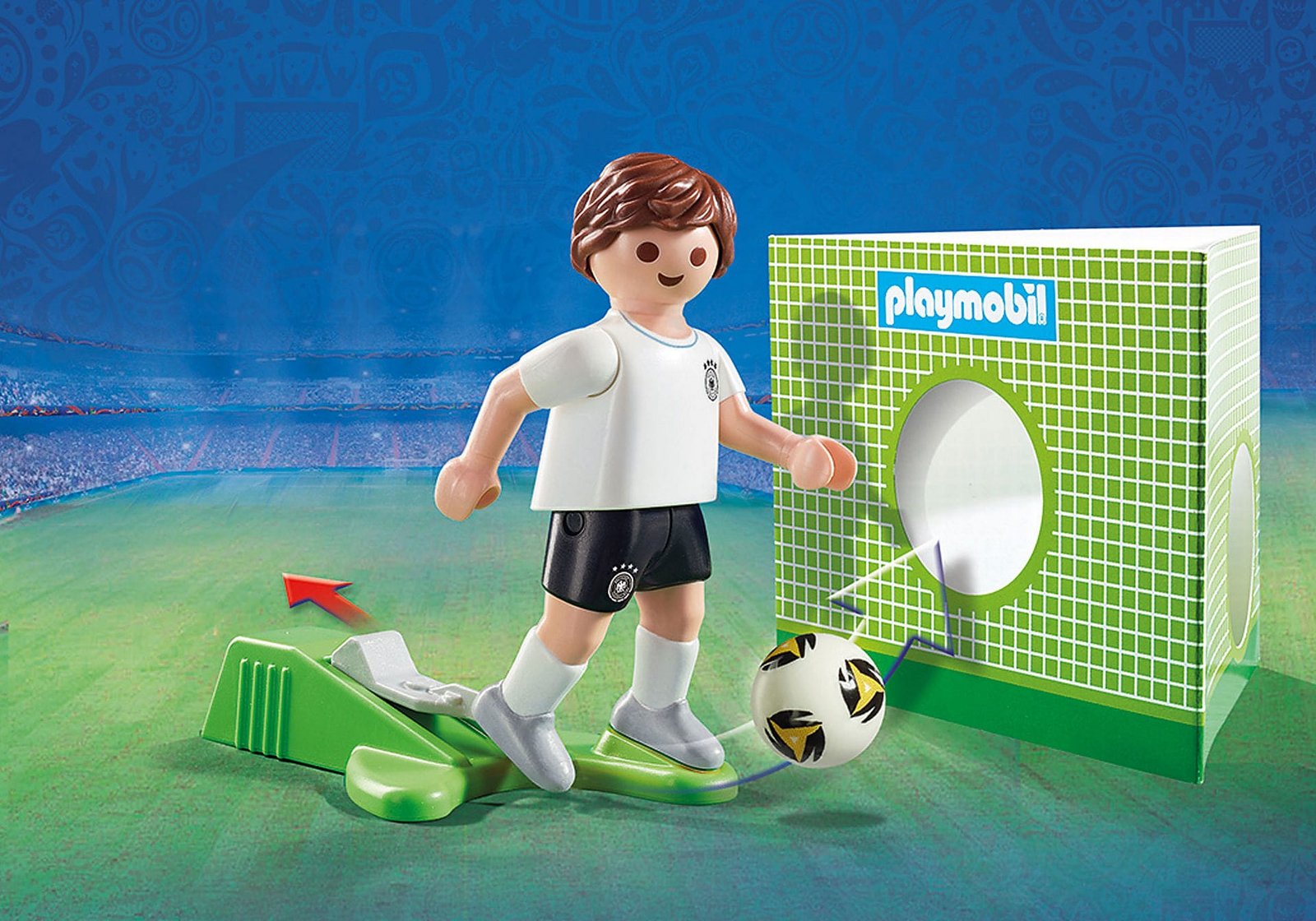 Playmobil 9511 FIFA National Team Player Germany ฟีฟ่า นักเตะทีมชาติเยอรมัน
