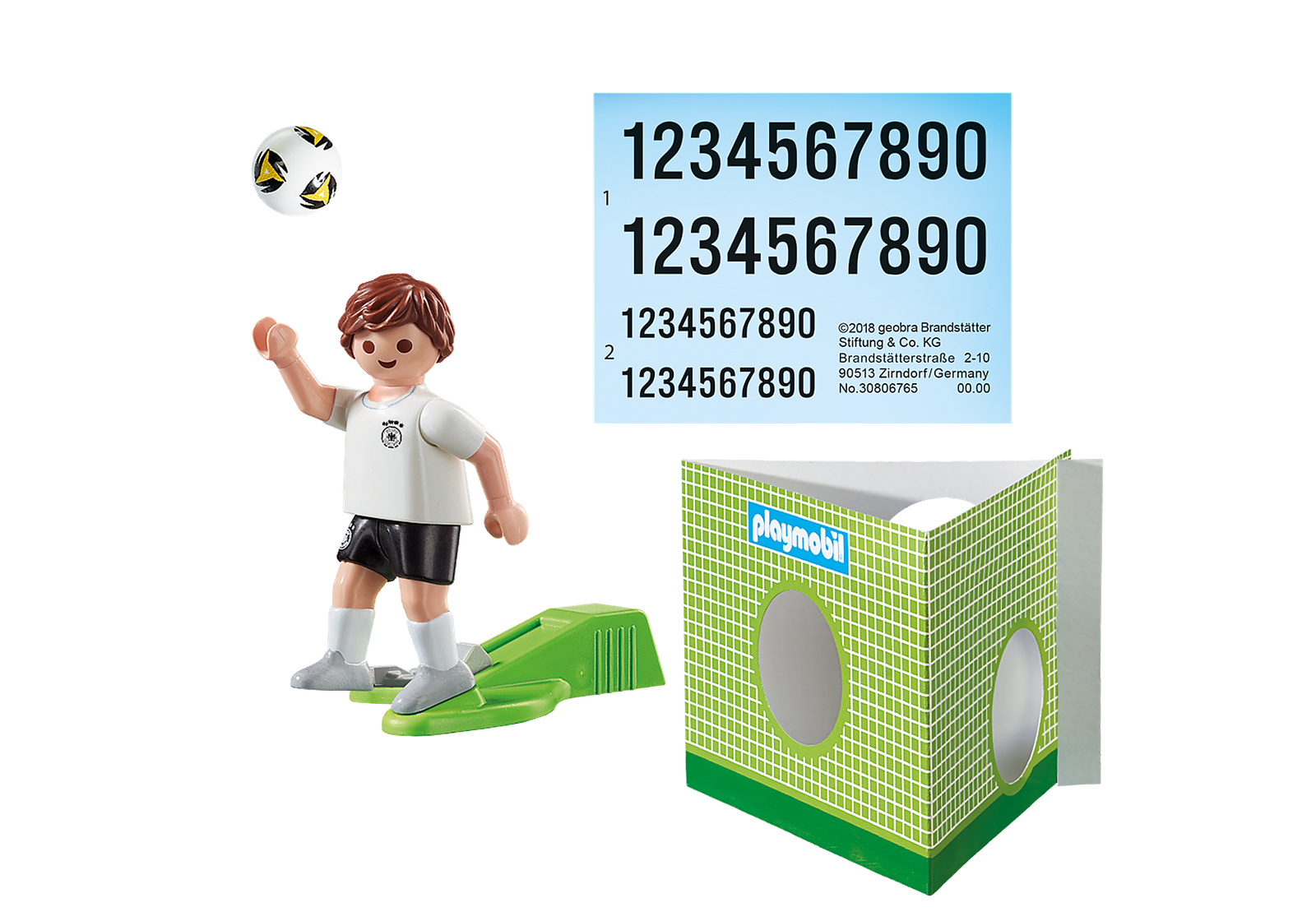 Playmobil 9511 FIFA National Team Player Germany ฟีฟ่า นักเตะทีมชาติเยอรมัน - Image 3