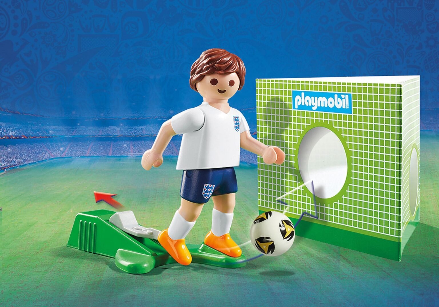 Playmobil 9512 FIFA National Team Player England ฟีฟ่า นักเตะทีมชาติอังกฤษ