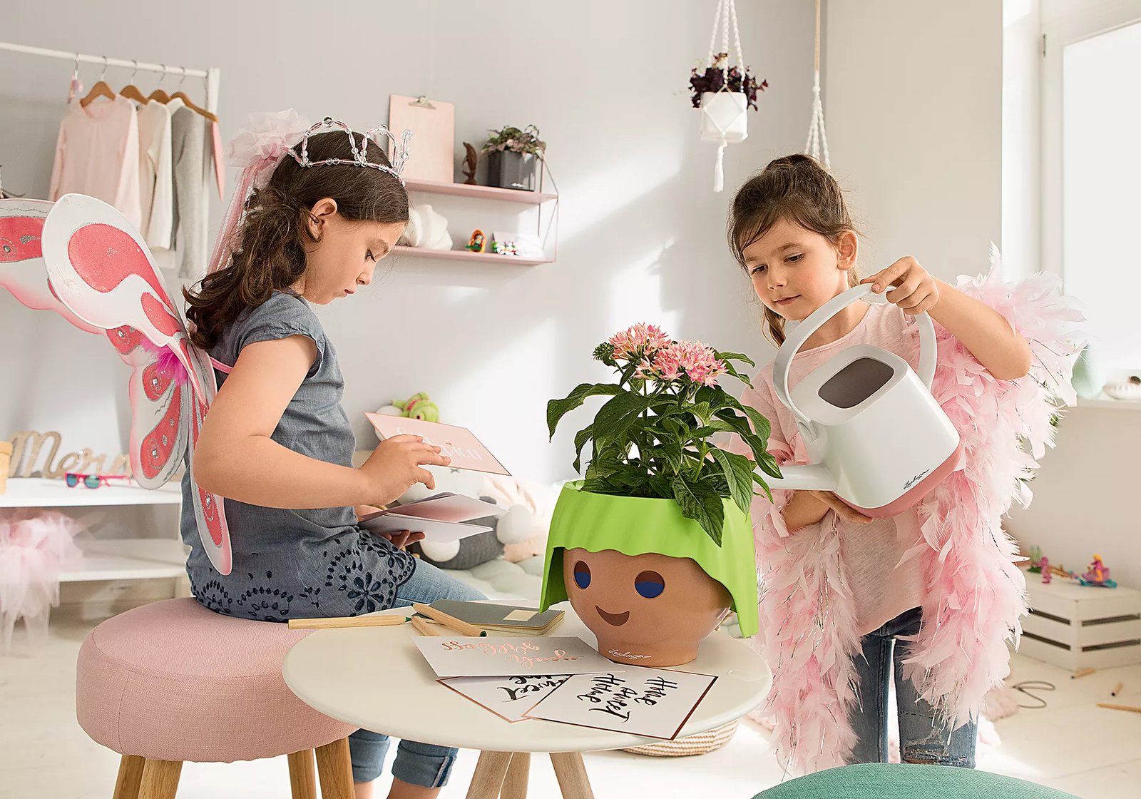 Playmobil 19041 OJO - All-in-One Set ruby pink OJO กระถางต้นไม้สีชมพู บอกระดับน้ำได้ - Image 8