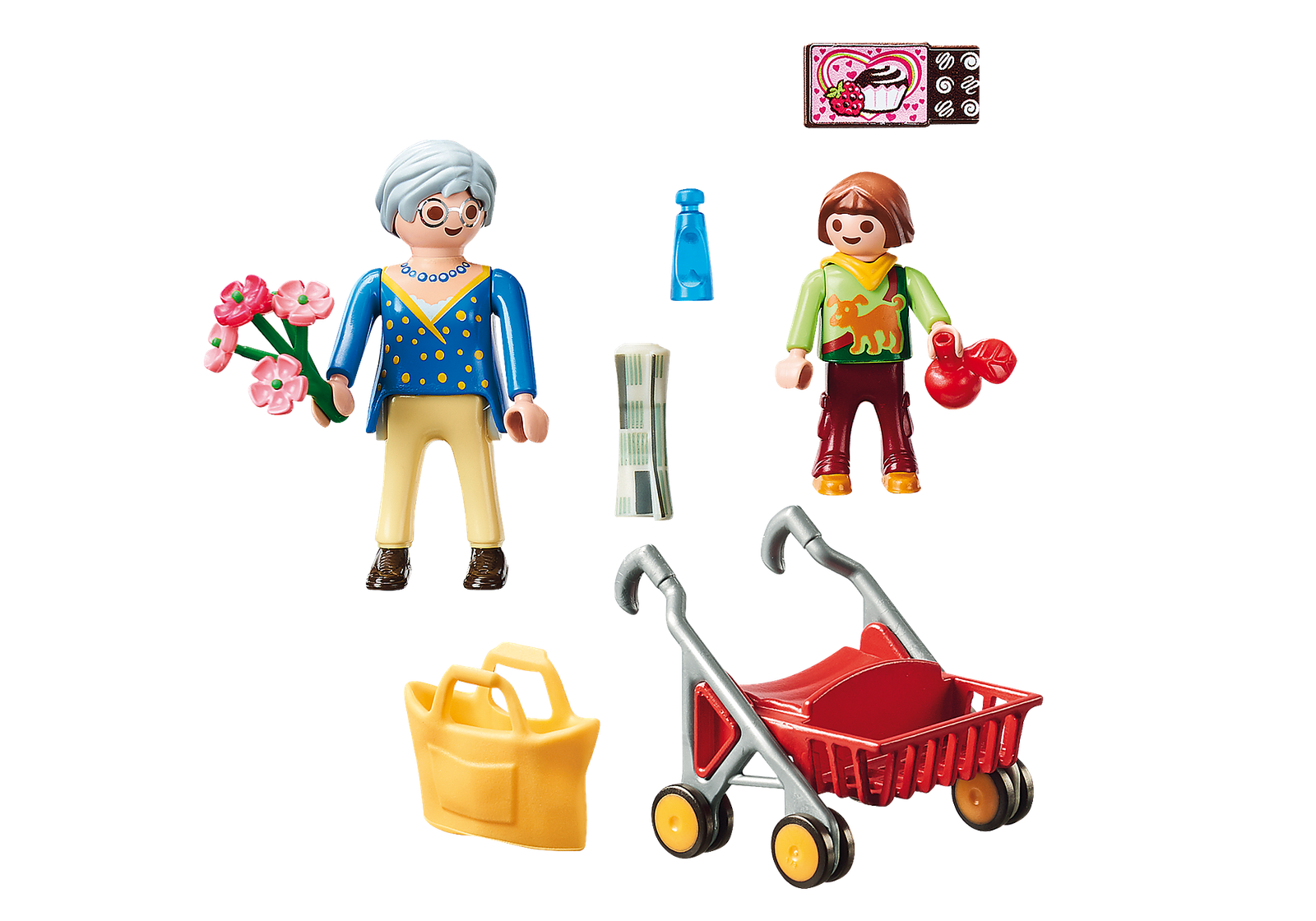 Playmobil 70194 Hospital Grandmother with Child โรงพยาบาล ย่าและเด็ก - Image 3