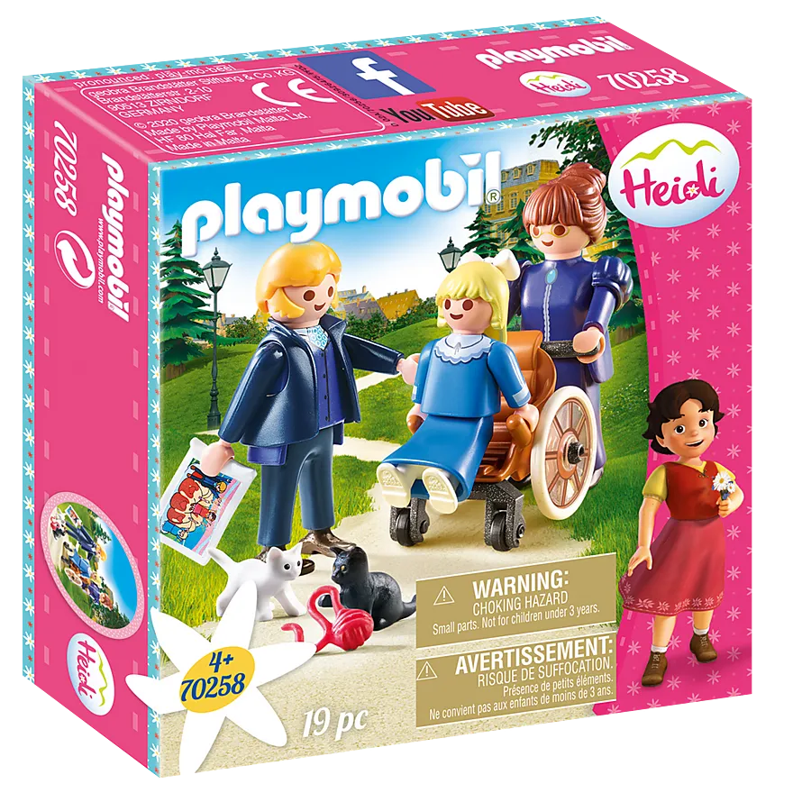 Alternative view of PLAYMOBIL® PLUS 70258 Clara with her father and Miss Rottenmeier คลารากับพ่อและคุณร็อตเทนไมเออร์