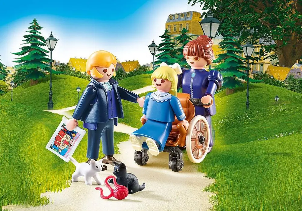 PLAYMOBIL® PLUS 70258 Clara with her father and Miss Rottenmeier คลารากับพ่อและคุณร็อตเทนไมเออร์