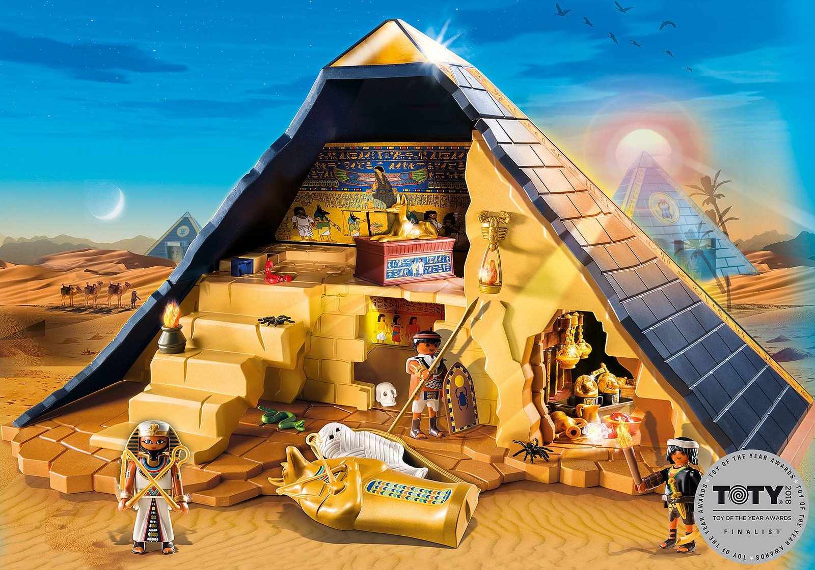 Playmobil 5386 History Pharaoh's Pyramid ฮิสทอรี่ ปิระมิดฟาโรห์