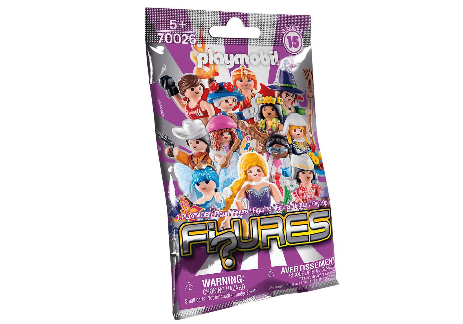 Playmobil 70026 Figures Series 15 - Girls ฟิกเกอร์เกิร์ล ซีรีย์ 15