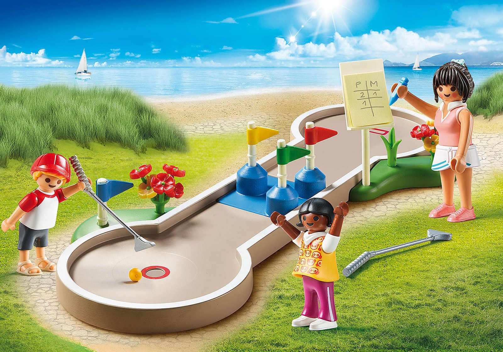 Playmobil 70092 Camping Mini Golf แคมป์ สนามมินิกอล์ฟ