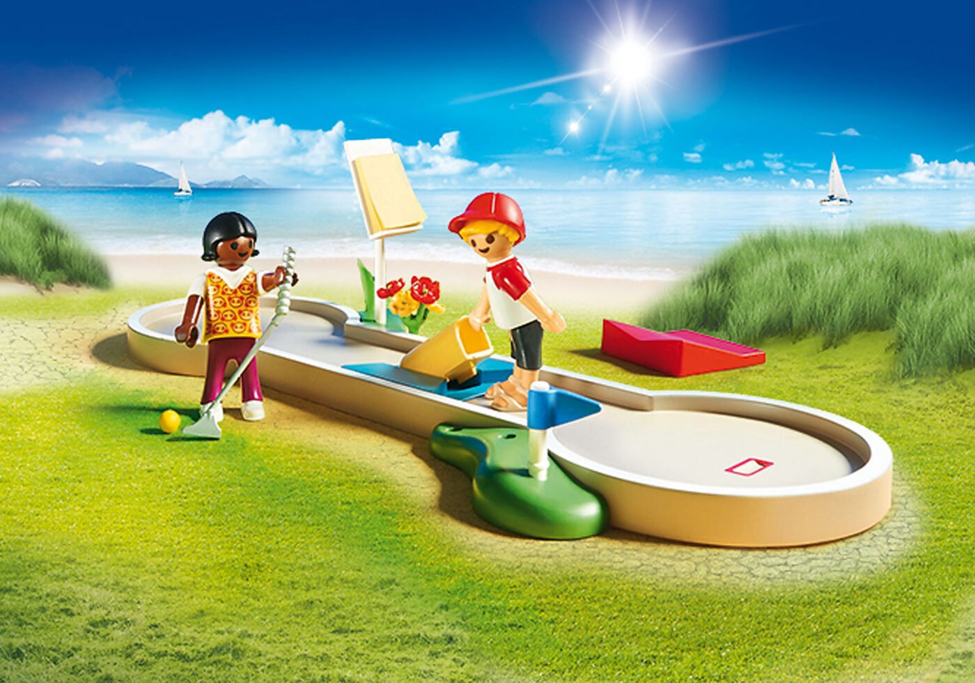 Playmobil 70092 Camping Mini Golf แคมป์ สนามมินิกอล์ฟ - Image 4