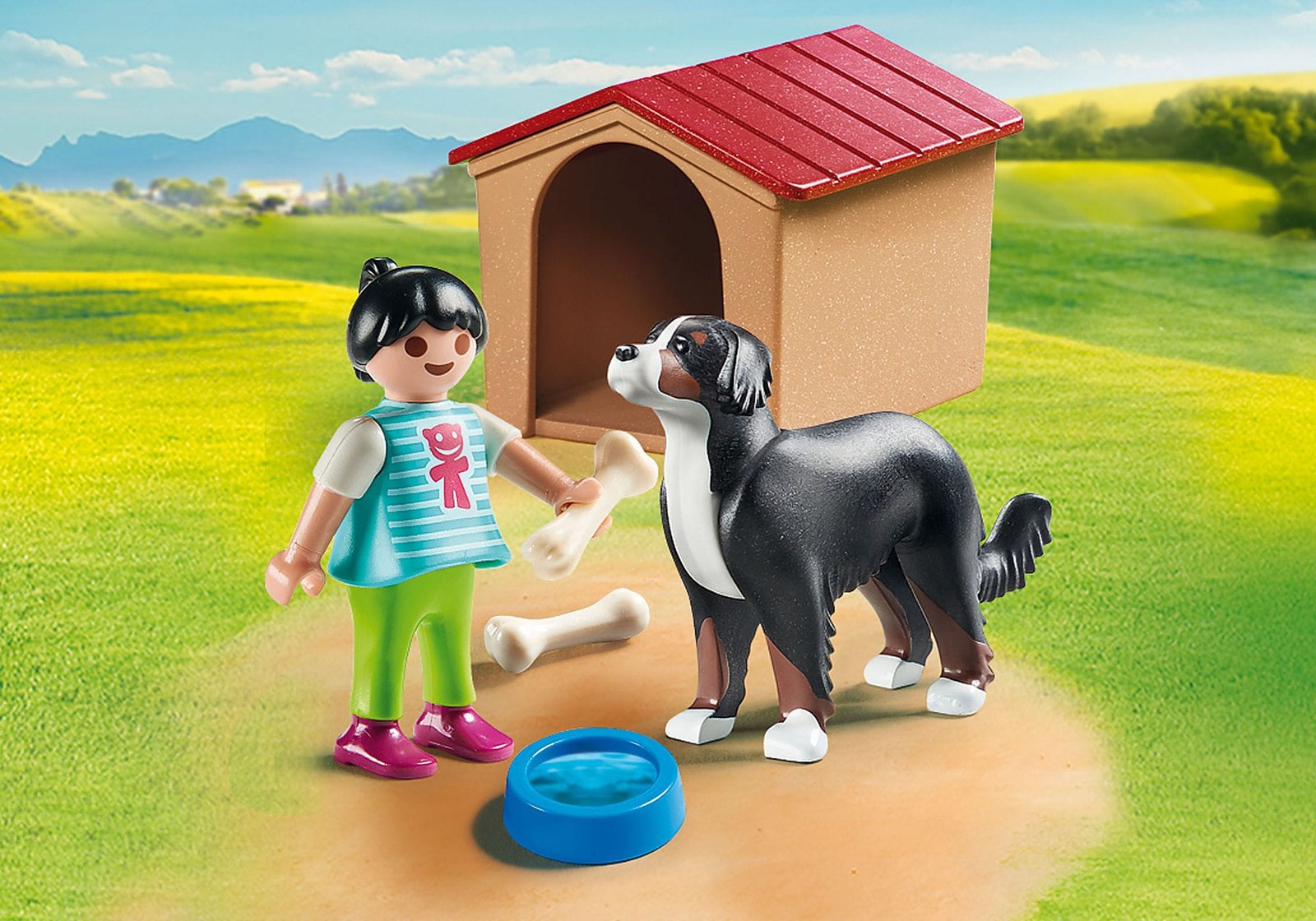 Playmobil 70136 Farm Dog with Doghouse ฟาร์ม กรงหมาเฝ้าฟาร์ม