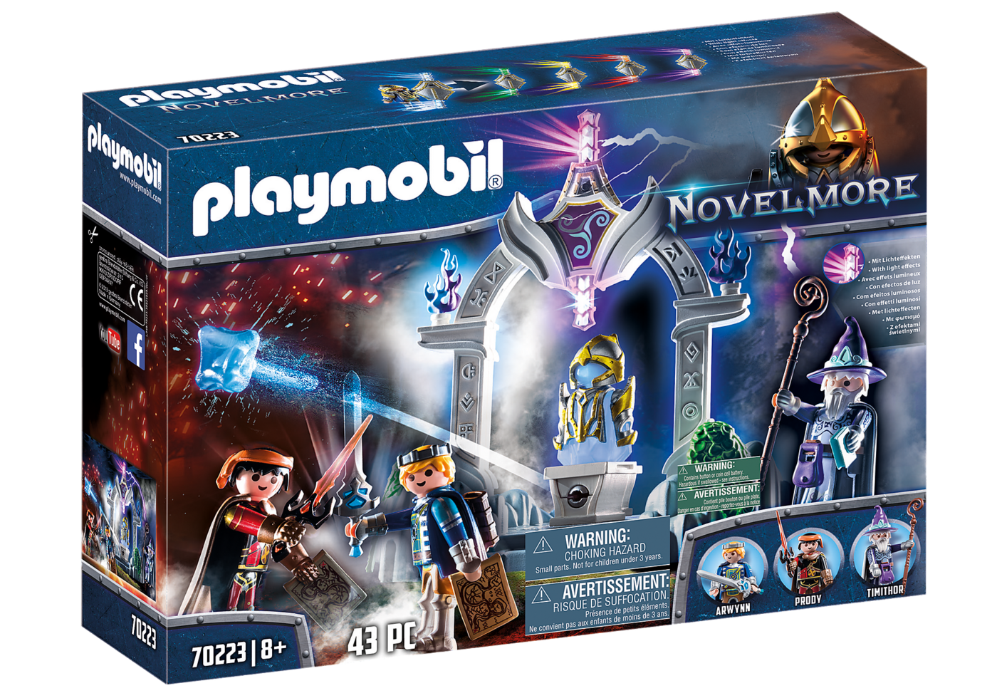 Alternative view of Playmobil 70223 Novelmore Temple of Time โนเวลมอร์ วิหารแห่งเวลา