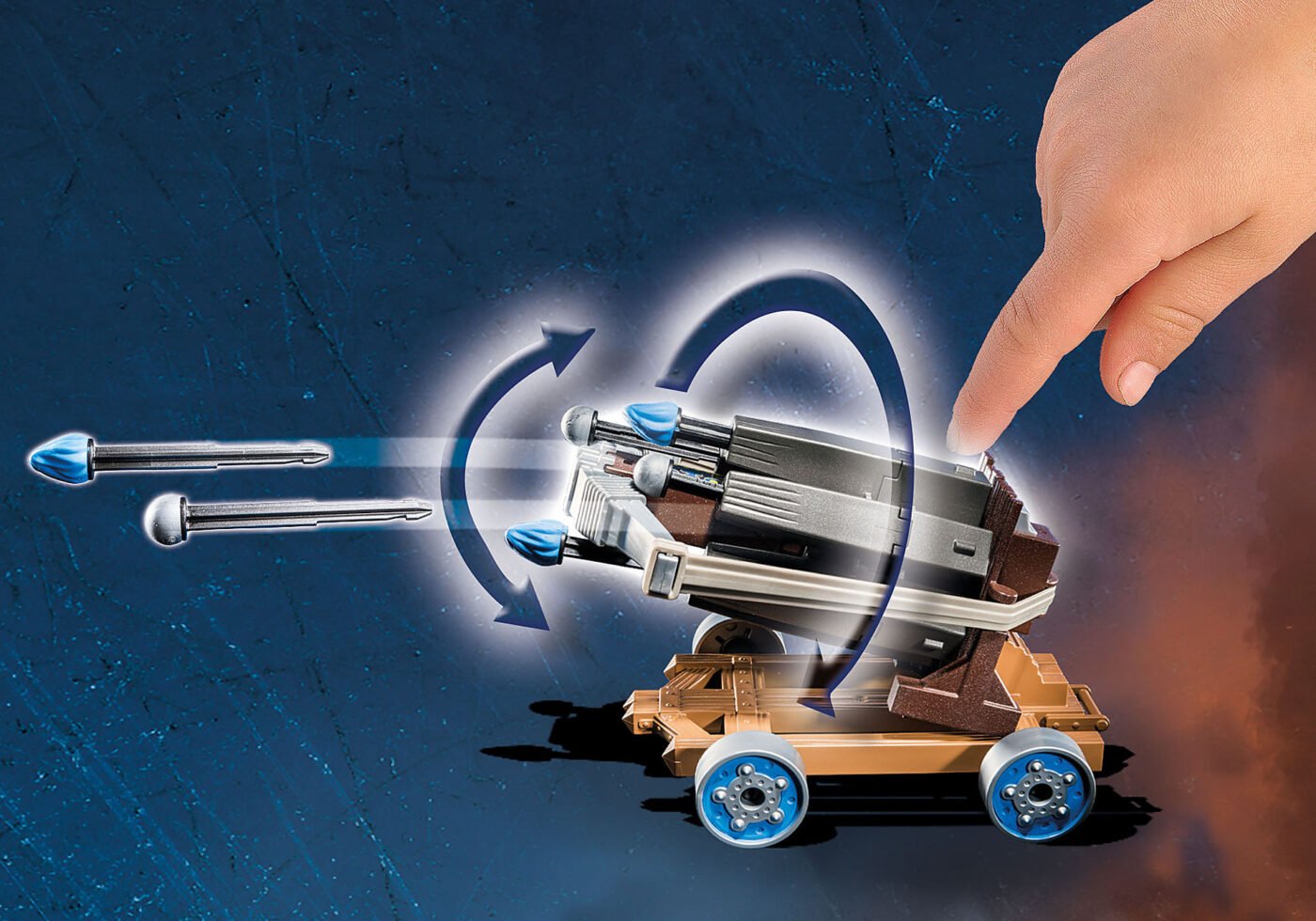 Playmobil 70224 Novelmore Water Ballista โนเวลมอร์ รถลากยิงกระสุน นอร์แมนละบรูซ - Image 4