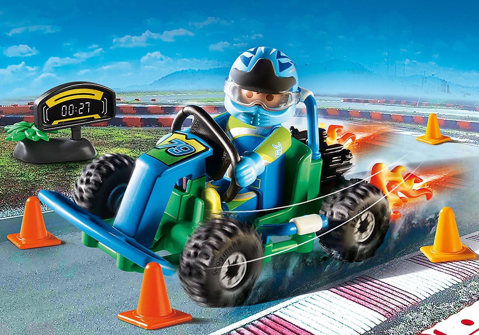 Playmobil 70292 Go-Kart Racer Gift Set ชุดของขวัญ นักแข่งโกคาร์ท