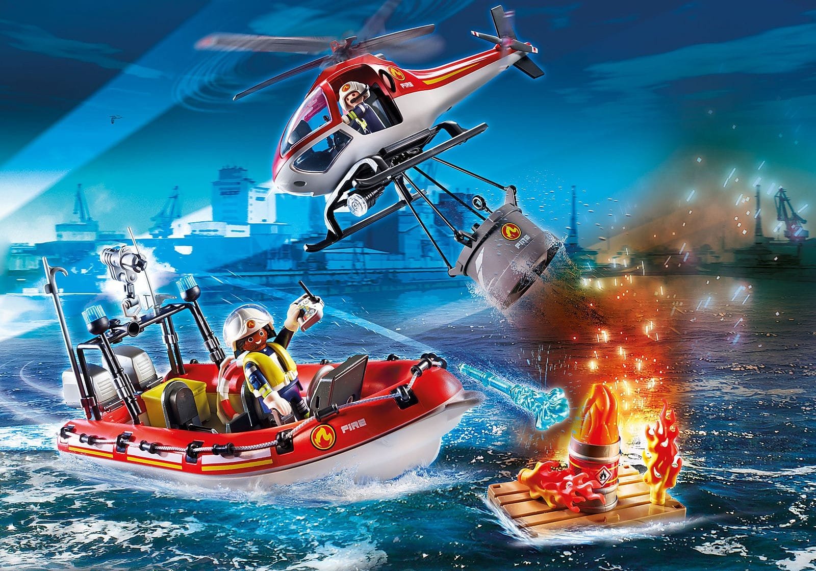 Playmobil 70335 Promo Packs Fire Rescue Mission เซ็ตโปรโมชั่น ภารกิจกู้ภัยดับเพลิง