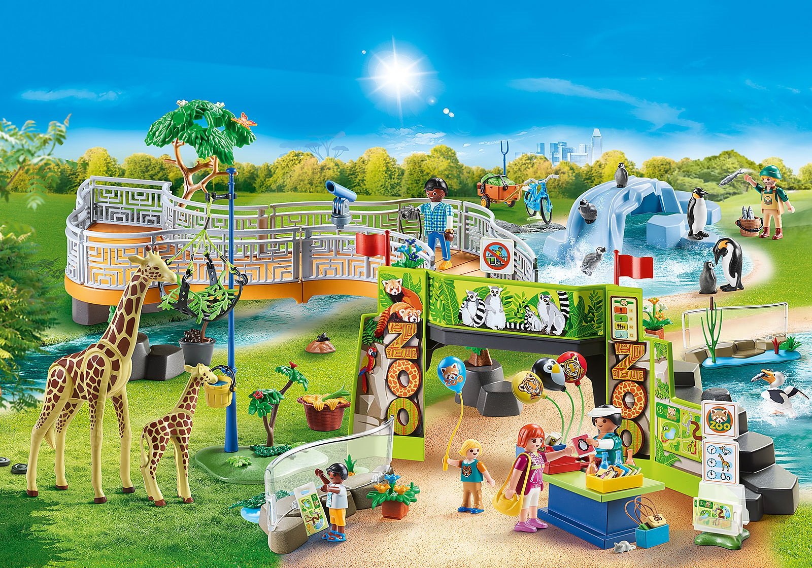 Playmobil 71600 50th Years Large City Zoo 50 ปี สวนสัตว์ใหญ่