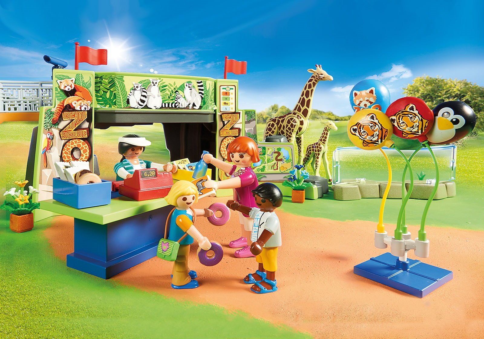 Playmobil 71600 50th Years Large City Zoo 50 ปี สวนสัตว์ใหญ่ - Image 4