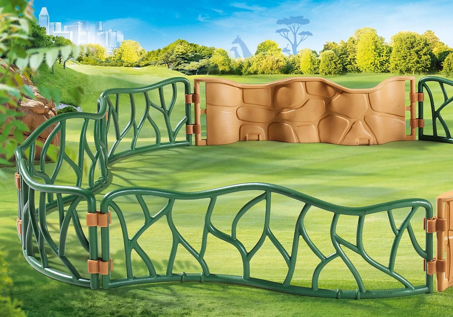 Playmobil 70347 Zoo Enclosure สวนสัตว์ คอกสัตว์