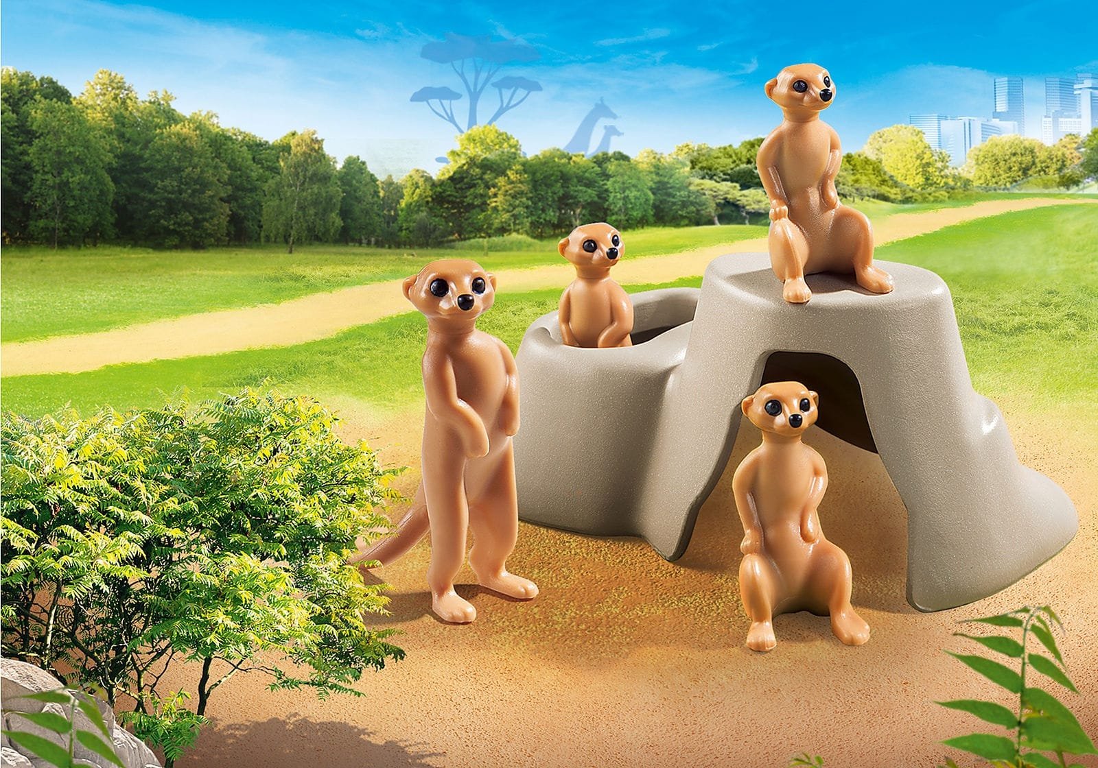 Playmobil 70349 Zoo Meerkats สวนสัตว์ เมียร์แคต