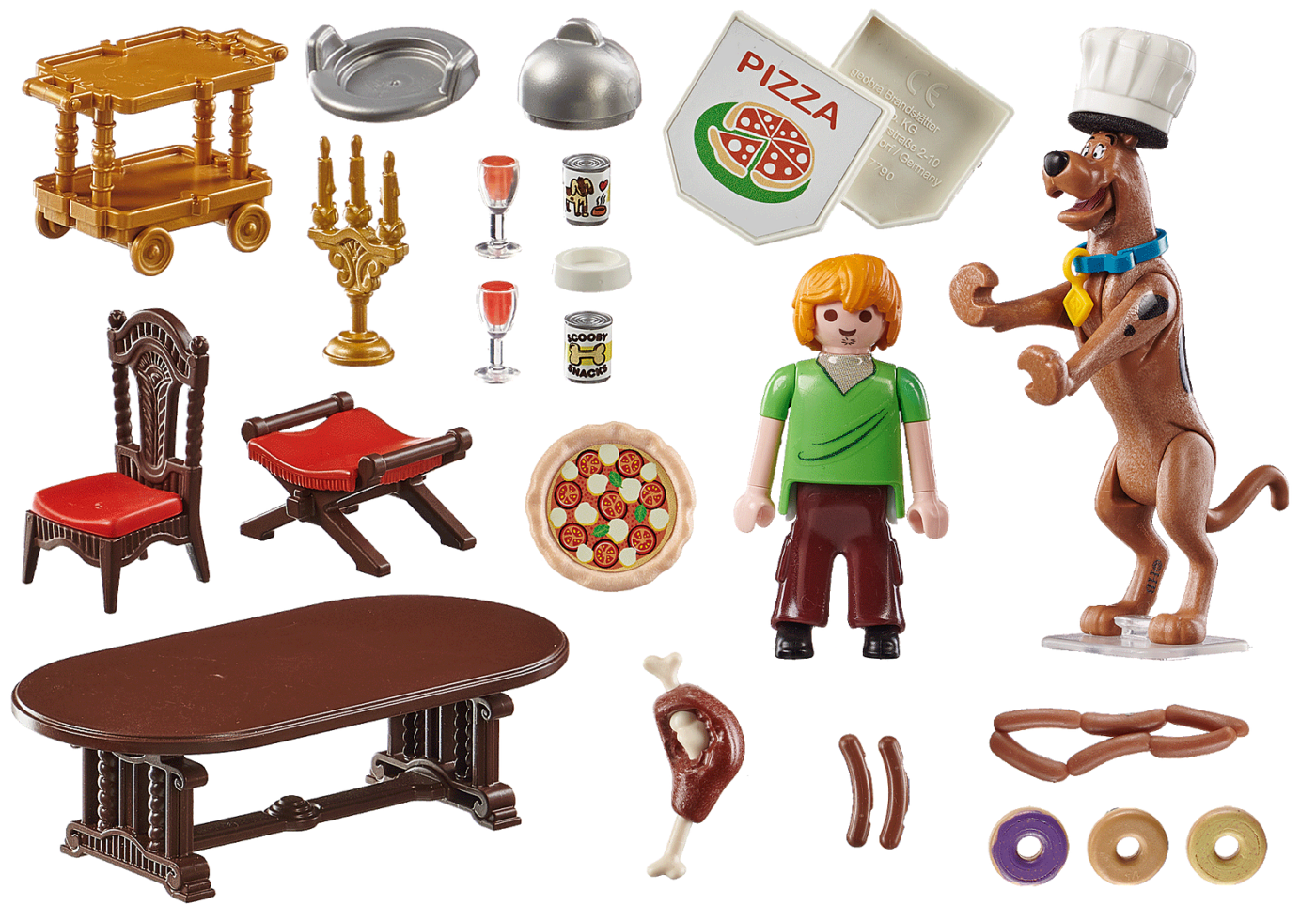 Playmobil 70363 SCOOBY-DOO! Dinner with Shaggy สคูบี้ดู! มื้ออาหารค่ำกับแช็คกี้ - Image 3