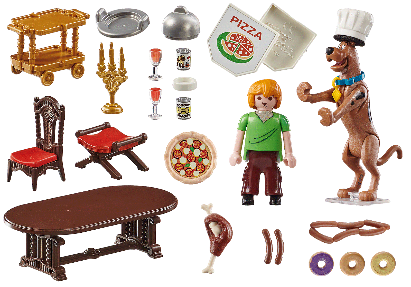 Playmobil 70363 SCOOBY-DOO! Dinner with Shaggy สคูบี้ดู! มื้ออาหารค่ำกับแช็คกี้ - Image 3
