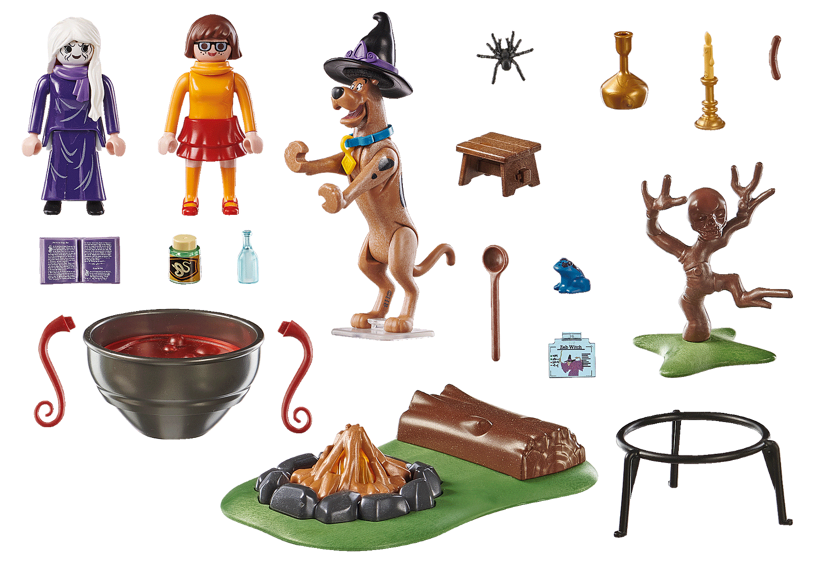 Playmobil 70366 SCOOBY-DOO! Adventure in the Witch`s Cauldron สคูบี้ดู! ผจญภัยในหม้อแม่มด - Image 3