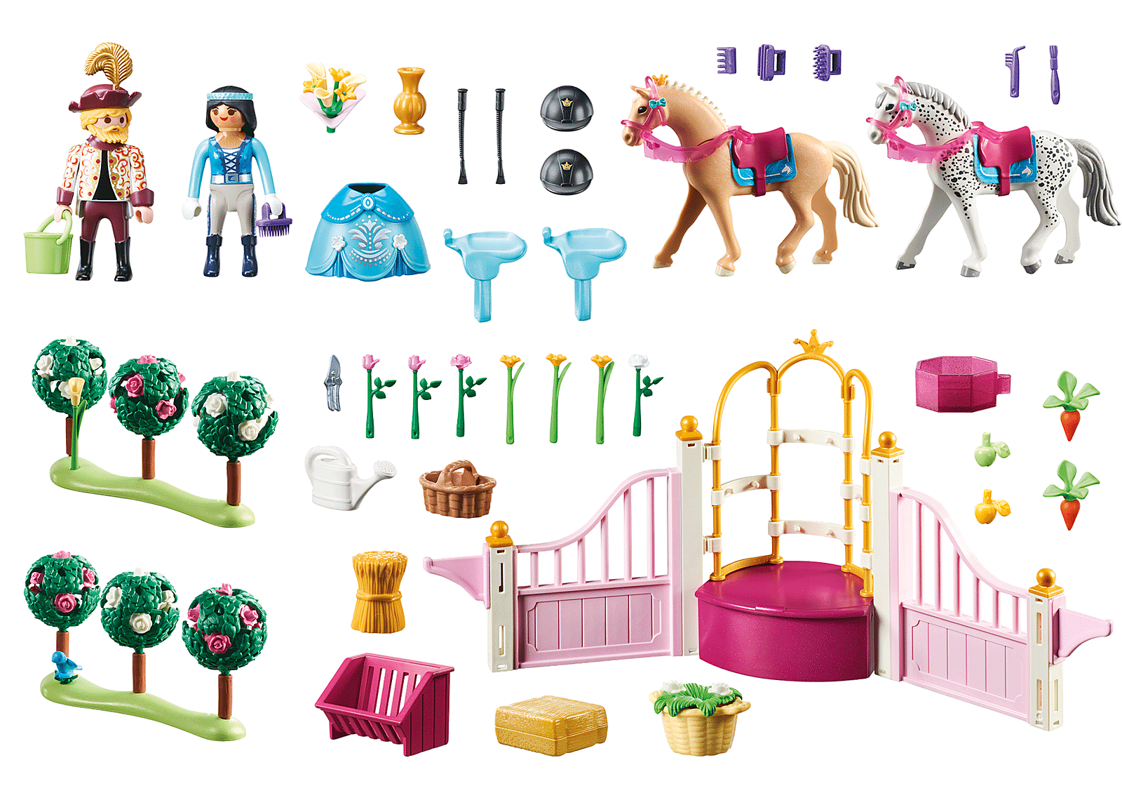 Playmobil 70450 Princess Riding Lessons เจ้าหญิง บทเรียนการขี่ม้า - Image 3
